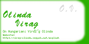 olinda virag business card